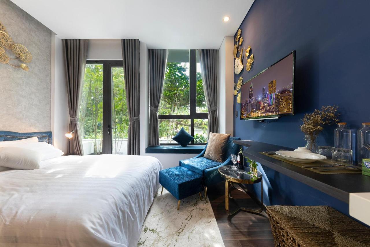 กุนกิน ลักชัวรี อพาร์ตเมนต์ Hotel โฮจิมินห์ซิตี้ ภายนอก รูปภาพ