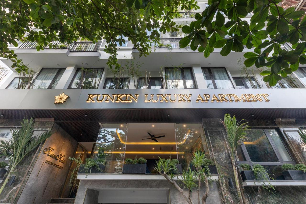 กุนกิน ลักชัวรี อพาร์ตเมนต์ Hotel โฮจิมินห์ซิตี้ ภายนอก รูปภาพ