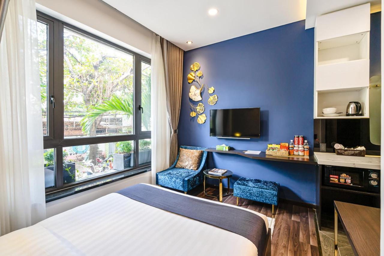 กุนกิน ลักชัวรี อพาร์ตเมนต์ Hotel โฮจิมินห์ซิตี้ ภายนอก รูปภาพ
