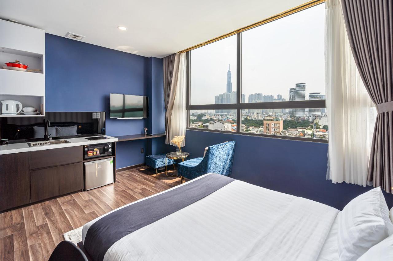 กุนกิน ลักชัวรี อพาร์ตเมนต์ Hotel โฮจิมินห์ซิตี้ ภายนอก รูปภาพ