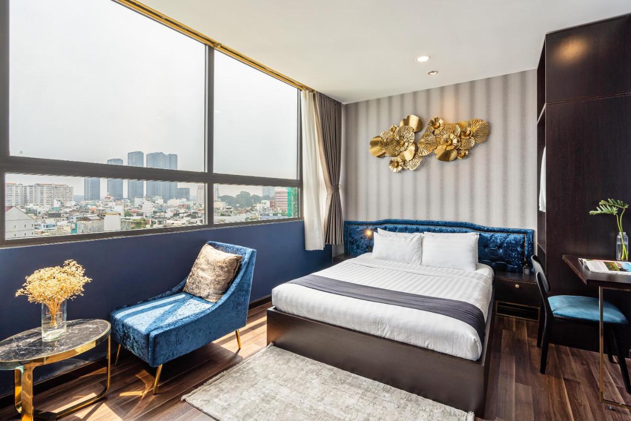 กุนกิน ลักชัวรี อพาร์ตเมนต์ Hotel โฮจิมินห์ซิตี้ ภายนอก รูปภาพ