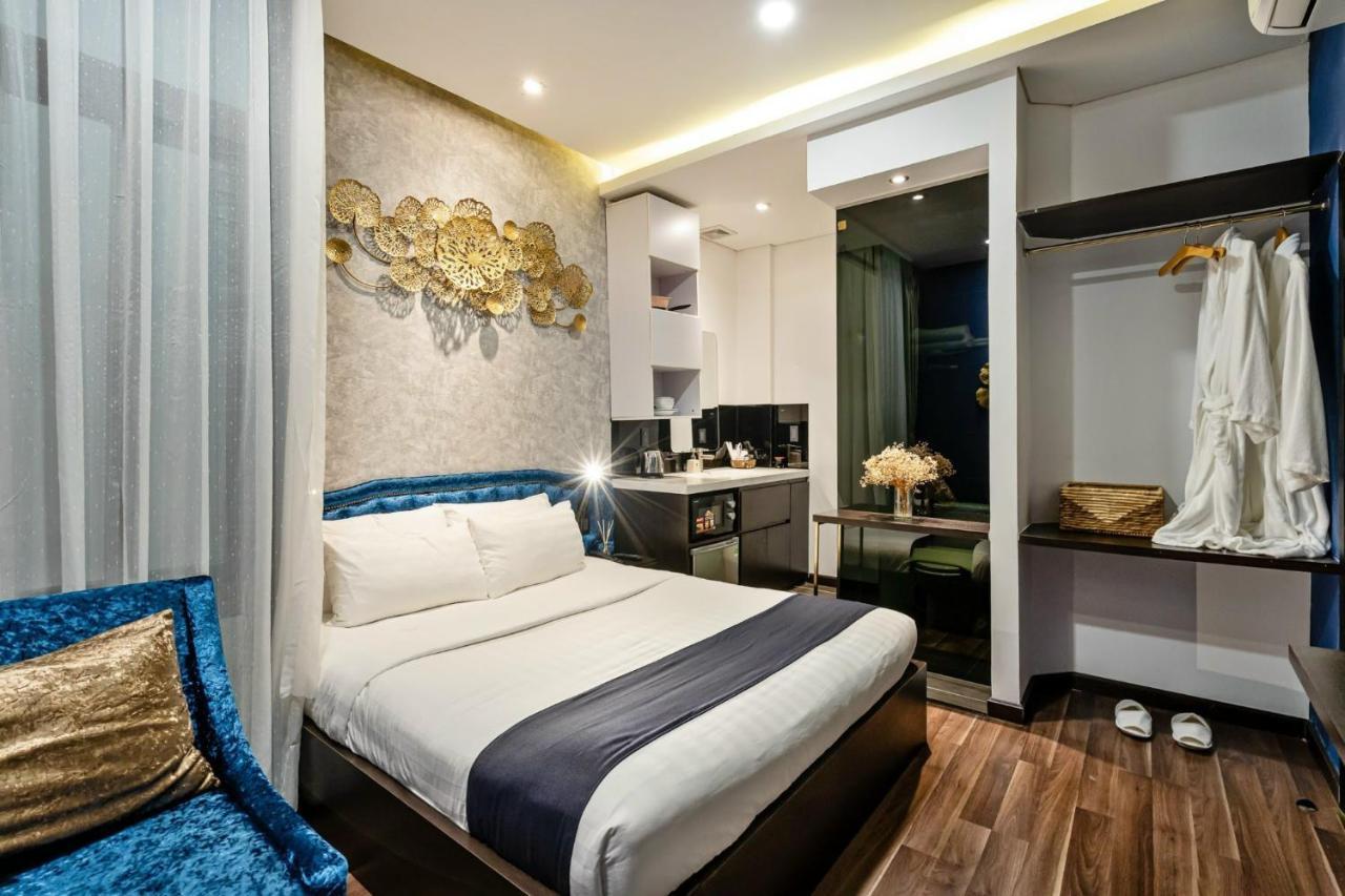 กุนกิน ลักชัวรี อพาร์ตเมนต์ Hotel โฮจิมินห์ซิตี้ ภายนอก รูปภาพ