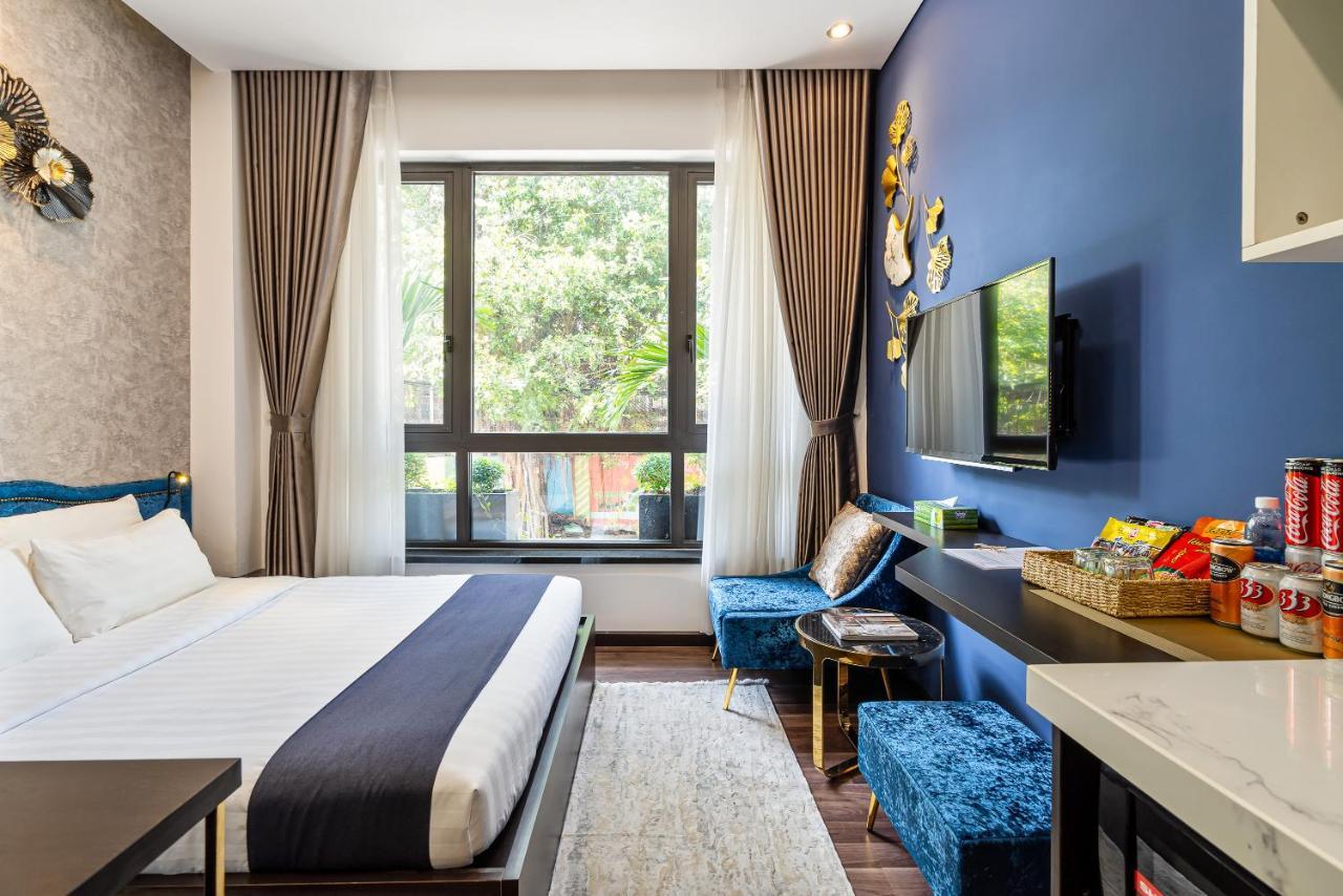 กุนกิน ลักชัวรี อพาร์ตเมนต์ Hotel โฮจิมินห์ซิตี้ ภายนอก รูปภาพ