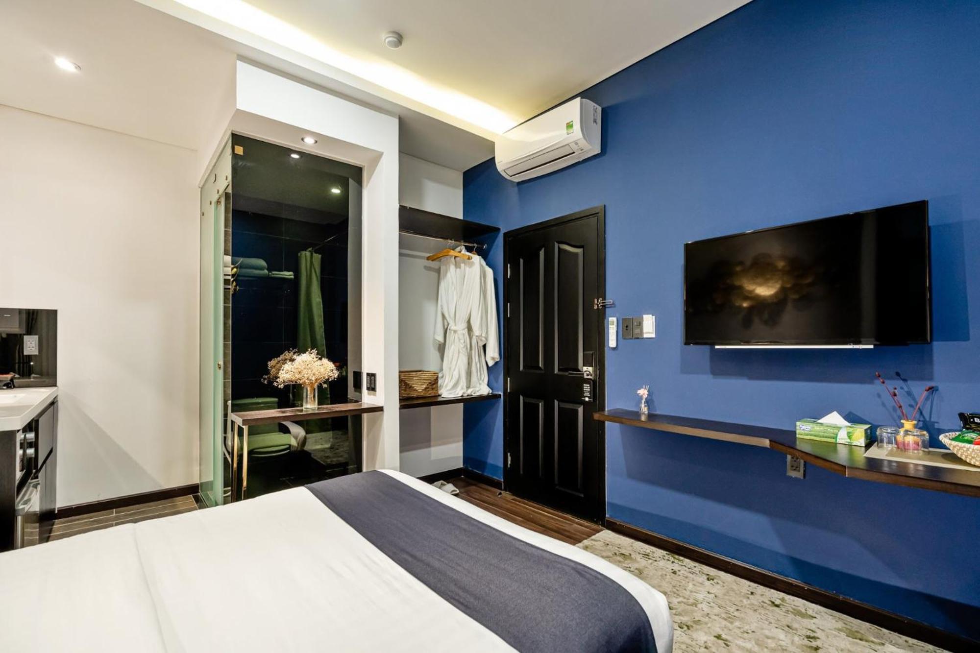 กุนกิน ลักชัวรี อพาร์ตเมนต์ Hotel โฮจิมินห์ซิตี้ ภายนอก รูปภาพ