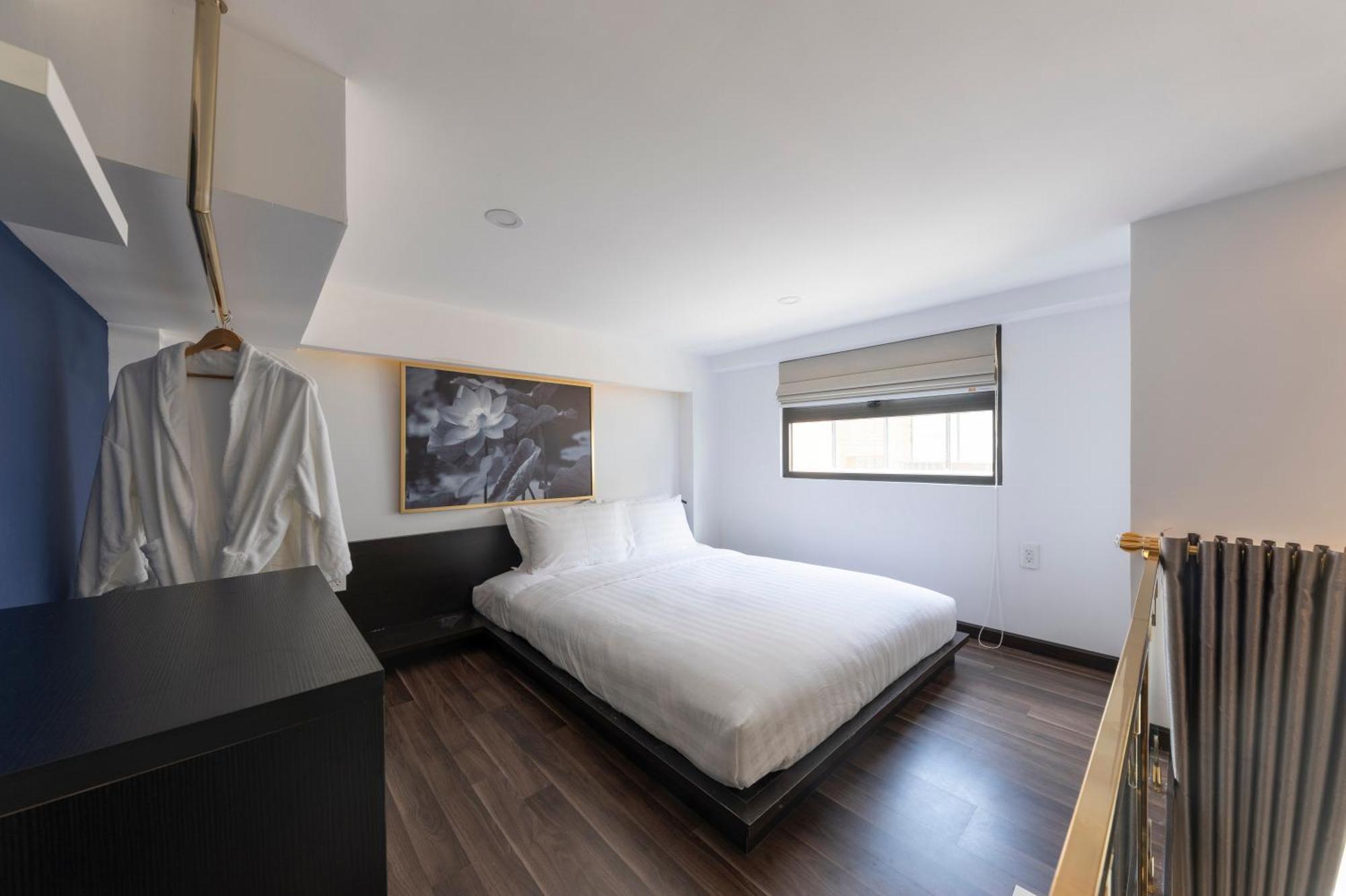 กุนกิน ลักชัวรี อพาร์ตเมนต์ Hotel โฮจิมินห์ซิตี้ ภายนอก รูปภาพ